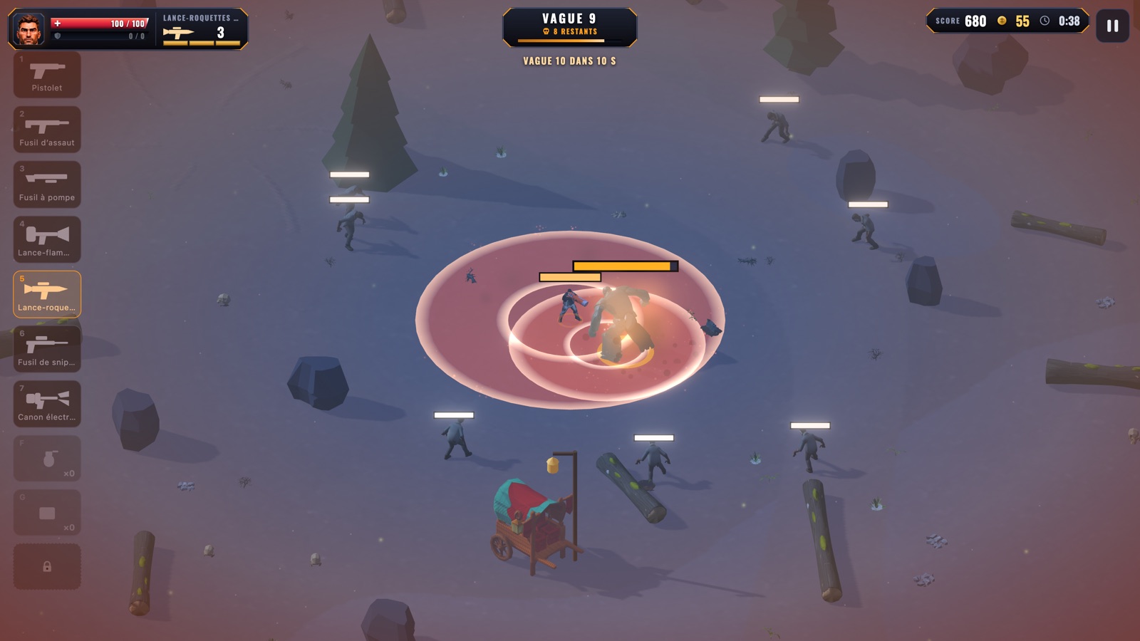 Necropolis Arena — boss titan / titan boss